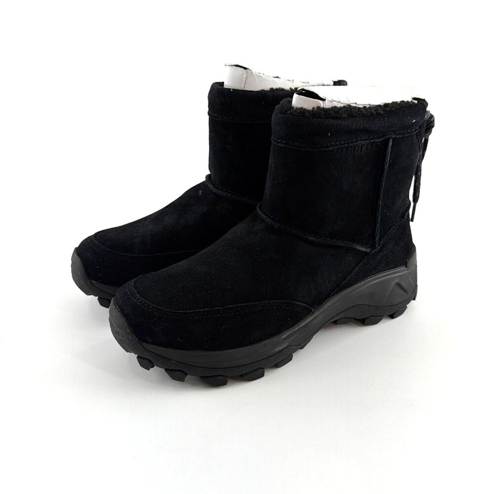 Merrell Men's Black Winter Pull On Boots Size 8